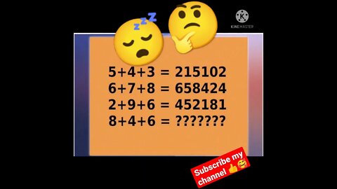 Maths Quiz 🙋‍♂️ || GK Quiz || question🙋 #shorts
