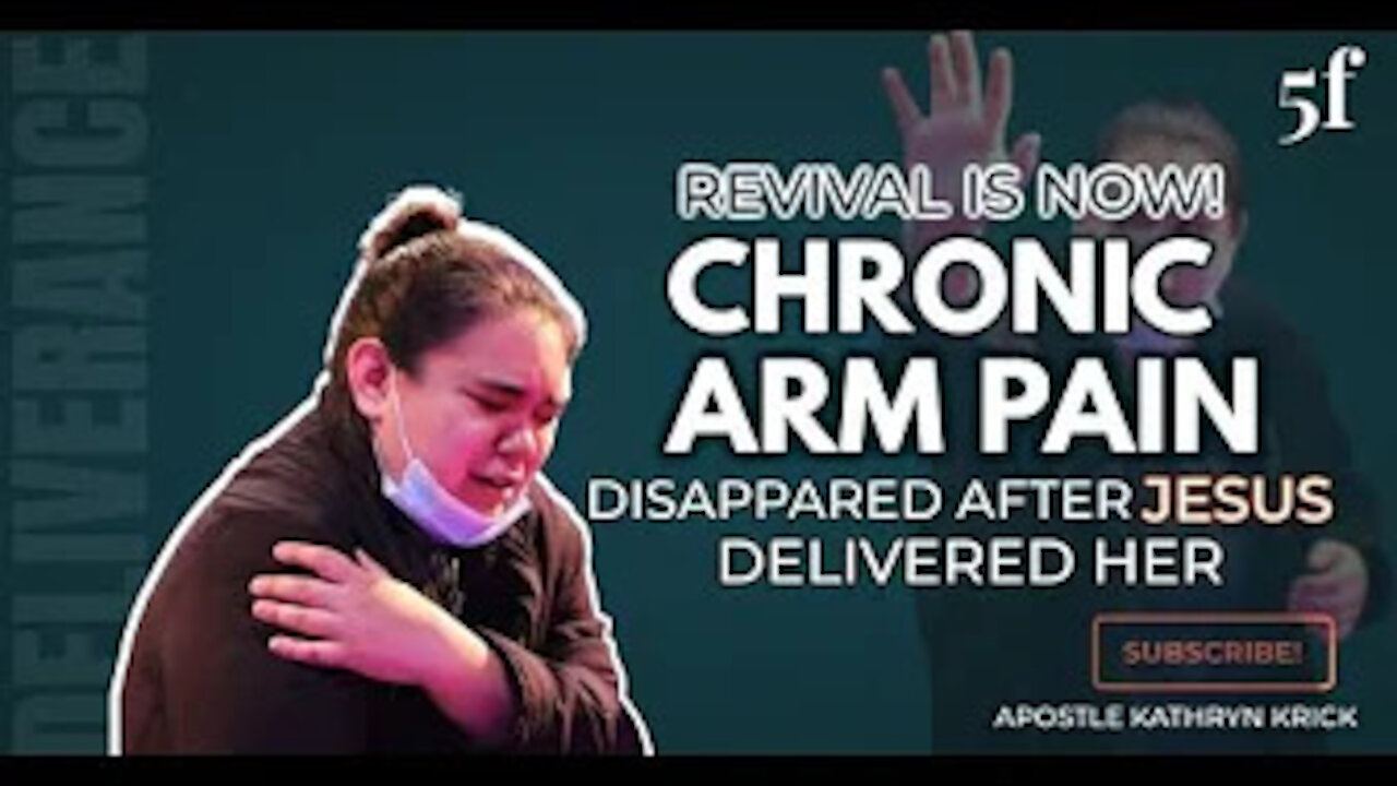 CHRONIC ARM PAIN DISAPPEARED AFTER JESUS DELIVERED HER!