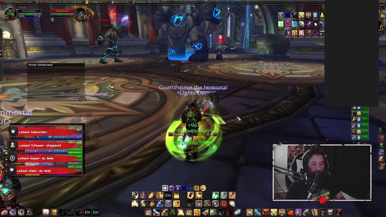 Paladin Tank driving Ulduar raid night!