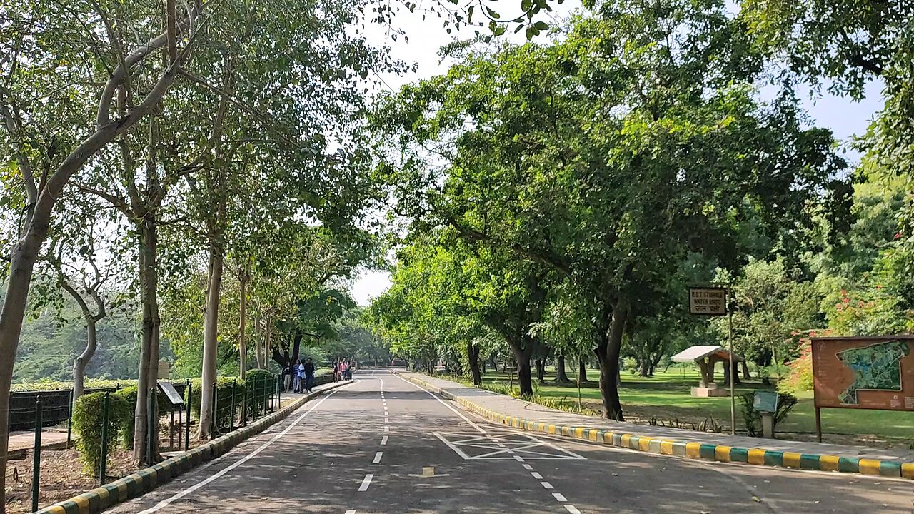 view of national zoological park delhi