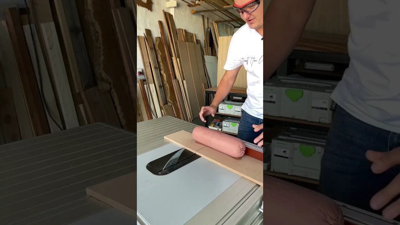 Festool Saw Stop saved my polony! #woodworking #diy #festool #sawstop