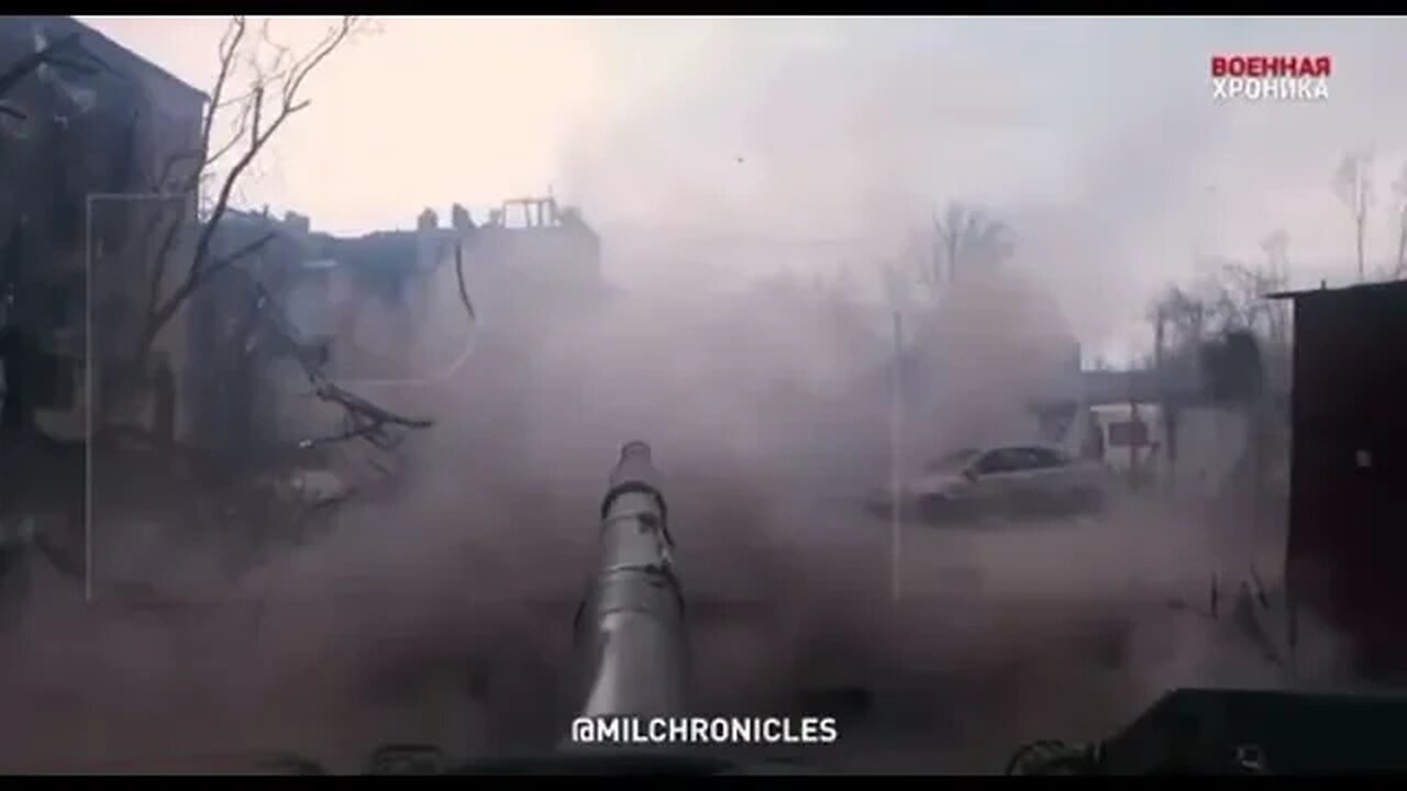 Russian tank gets instant Karma