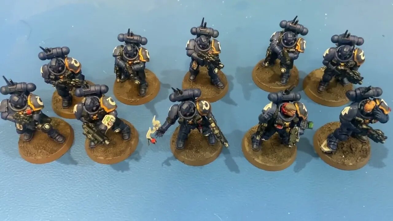 Warhammer 40k Ultramarines Primaris Infiltrators Painting Overview