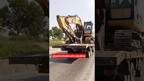 CAT EXCAVATOR LOADED...#viralvideo #trending #satisfyingvideo @pakistanisairsapatee