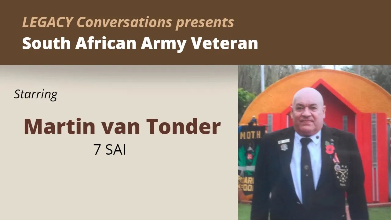 Legacy Conversations - Martin van Tonder - 7 SAI