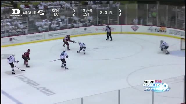 Roadrunners shutout San Jose, 6-0, in first ever home playoff game