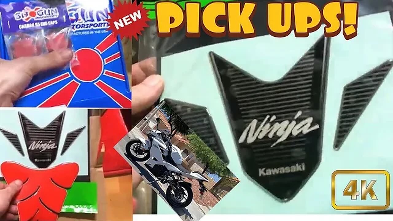 NINJA400 #02: MAIL CALL! Kawasaki.Com & Revzilla| Shogun-Sliders,12V Relay,Tools,Grip Pads +Giveaway