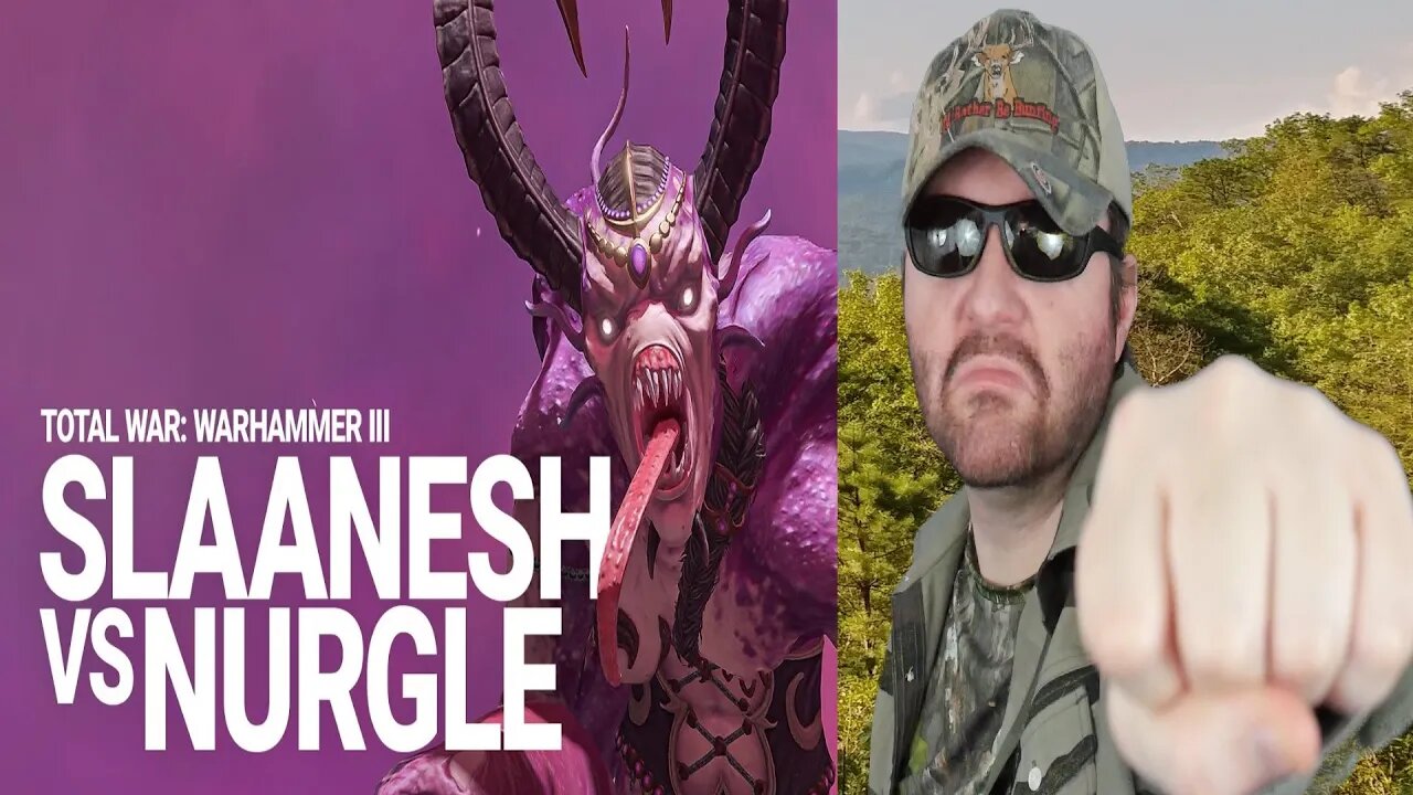 Slaanesh vs Nurgle Gameplay Battle - Total War: Warhammer III - Reaction! (BBT)