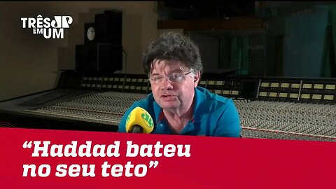 Marcelo Madureira: "Fernando Haddad bateu no seu teto"