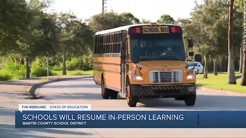 Martin County Schools planning full return to in-person learning next year