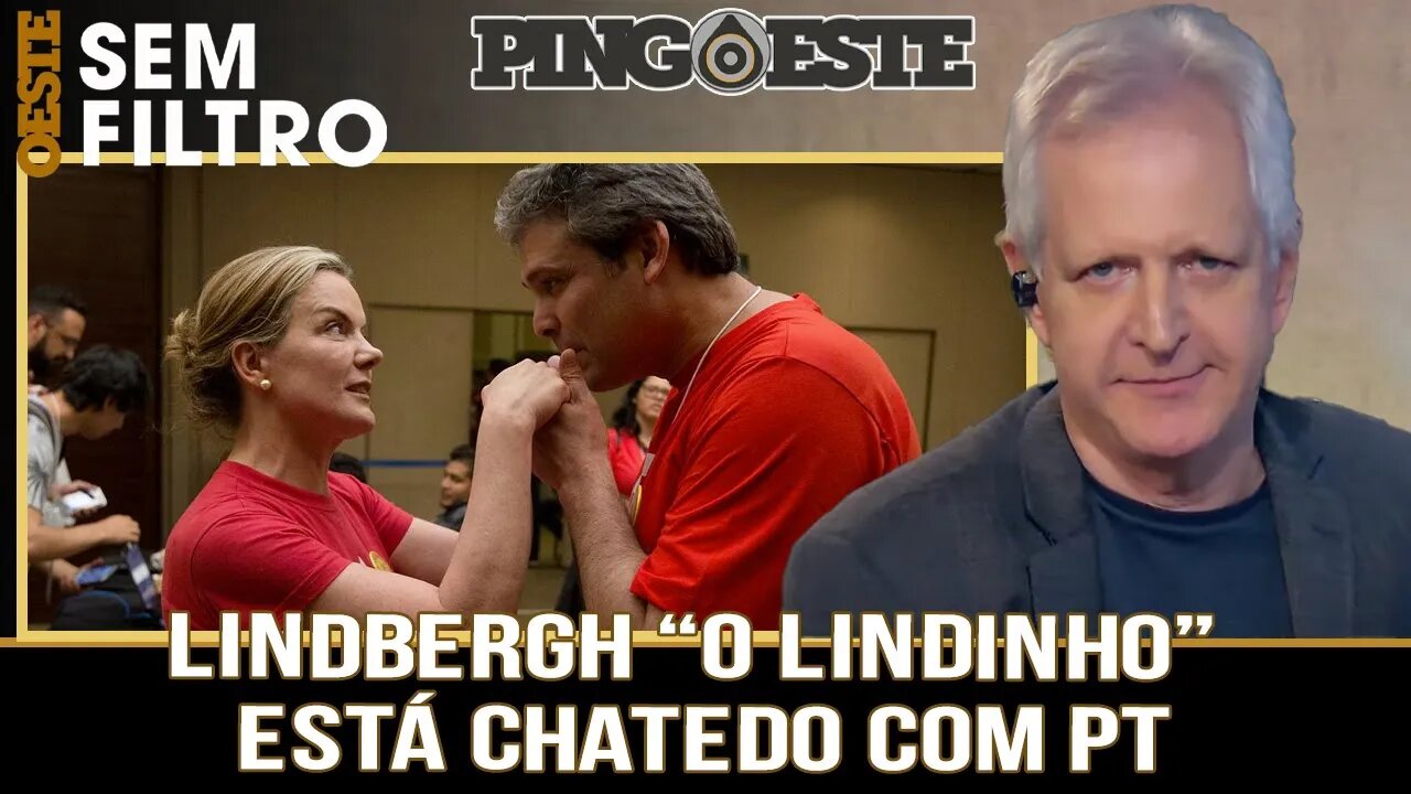 Lindbergh Farias ( O LINDINHO DA ODEBRECHT ) está aborrecido com PT [AUGUSTO NUNES]