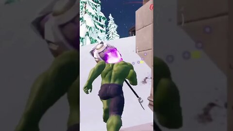 HULK SMASH!!!! 😡☢️💪 Fortnite #shorts