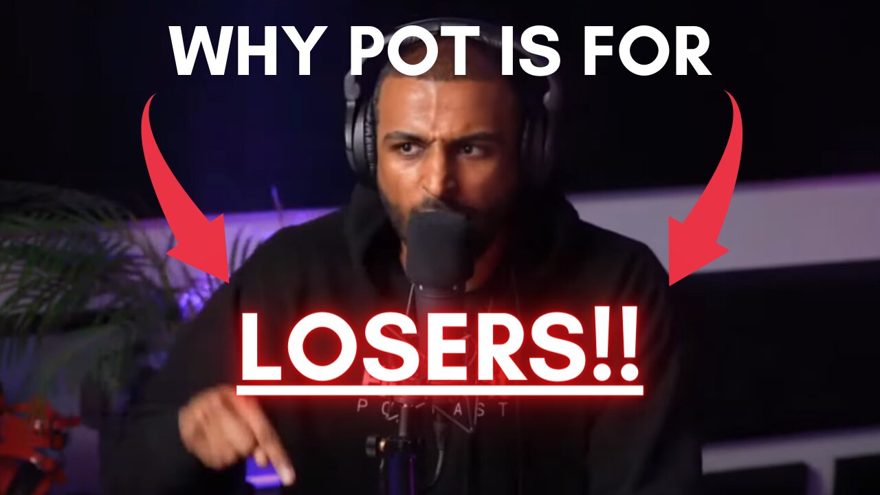 WHY SMOKING POT IS FOR LOSERS!! - Fresh and Fit clips