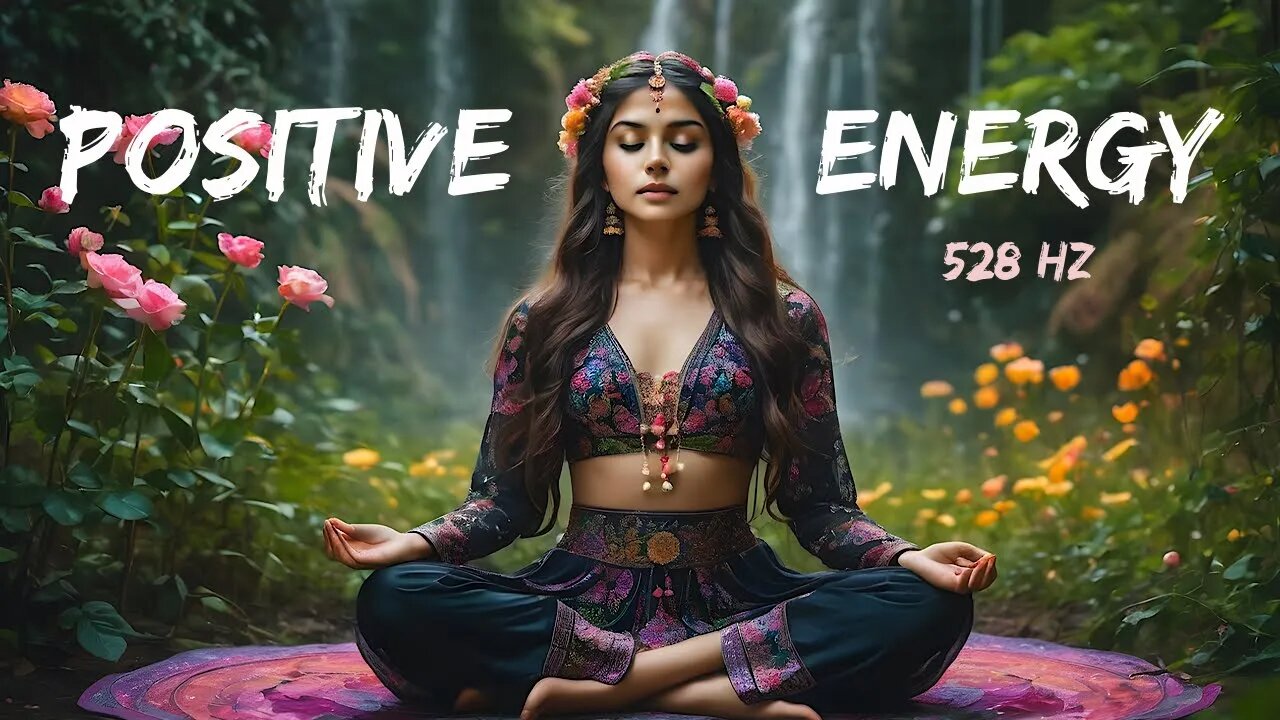 528 Hz Meditation Music , Positive Energy , Relax Body and Mind , Release Stress And Anxiety