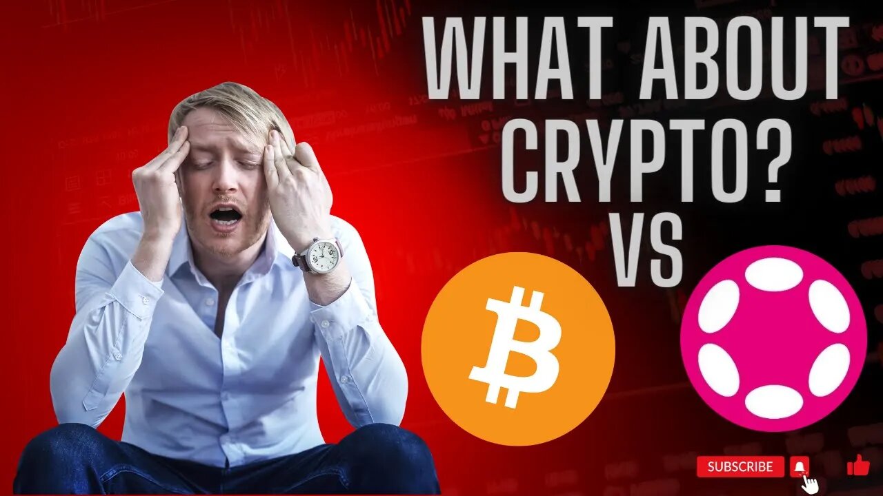 Bitcoin VS Polkadot crypto 🔥 Bitcoin price Polkadot news Bitcoin news Btc price Polkadot token price