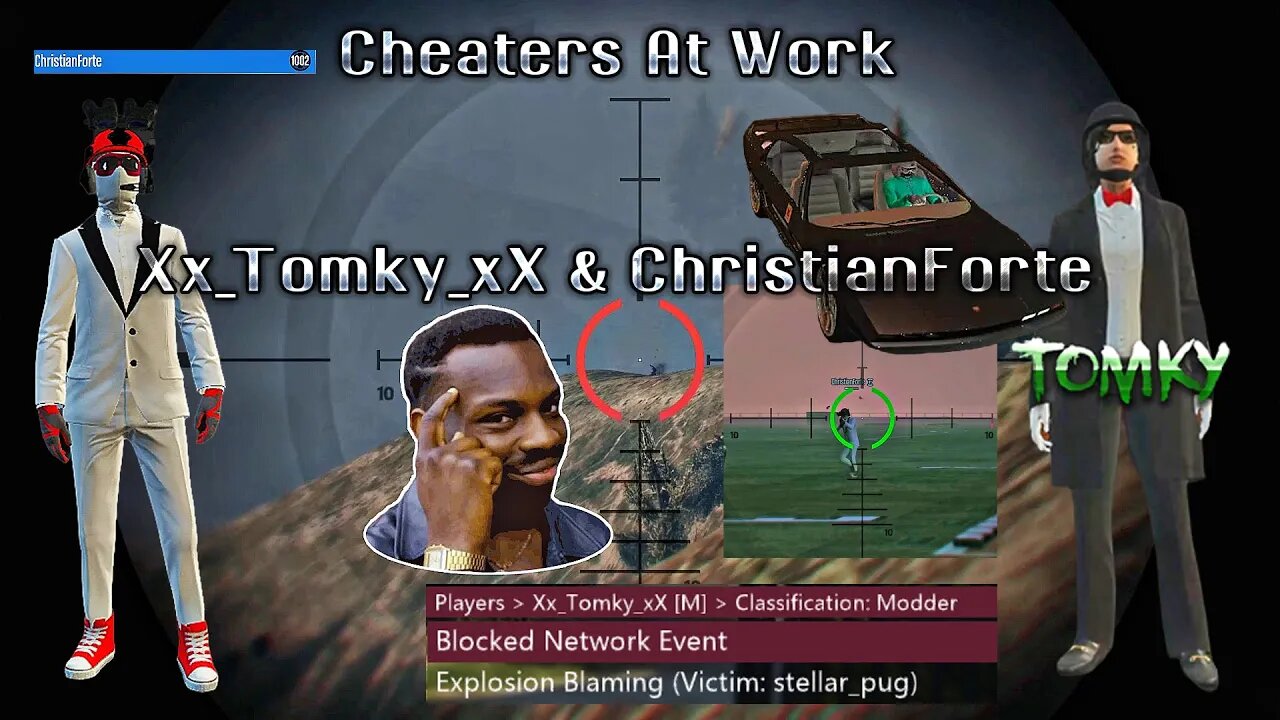 Cheaters At Work - Xx_Tomky_xX & ChristianForte