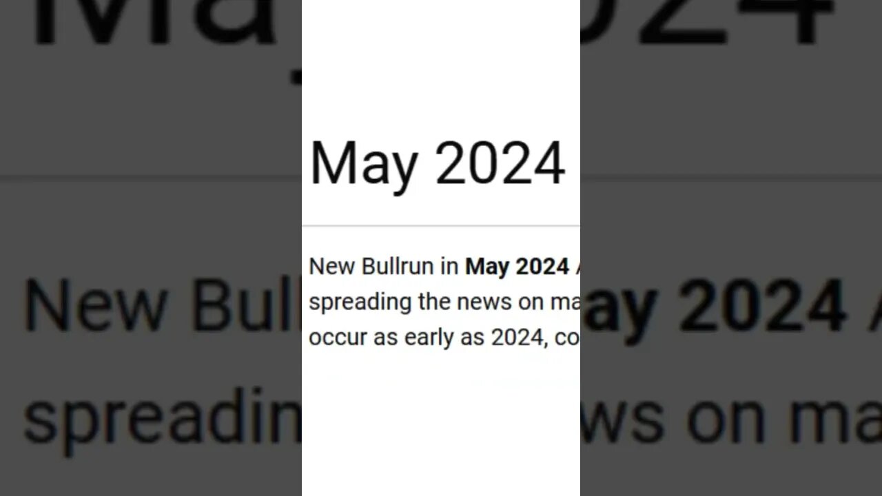 When the Bull Run will start💵
