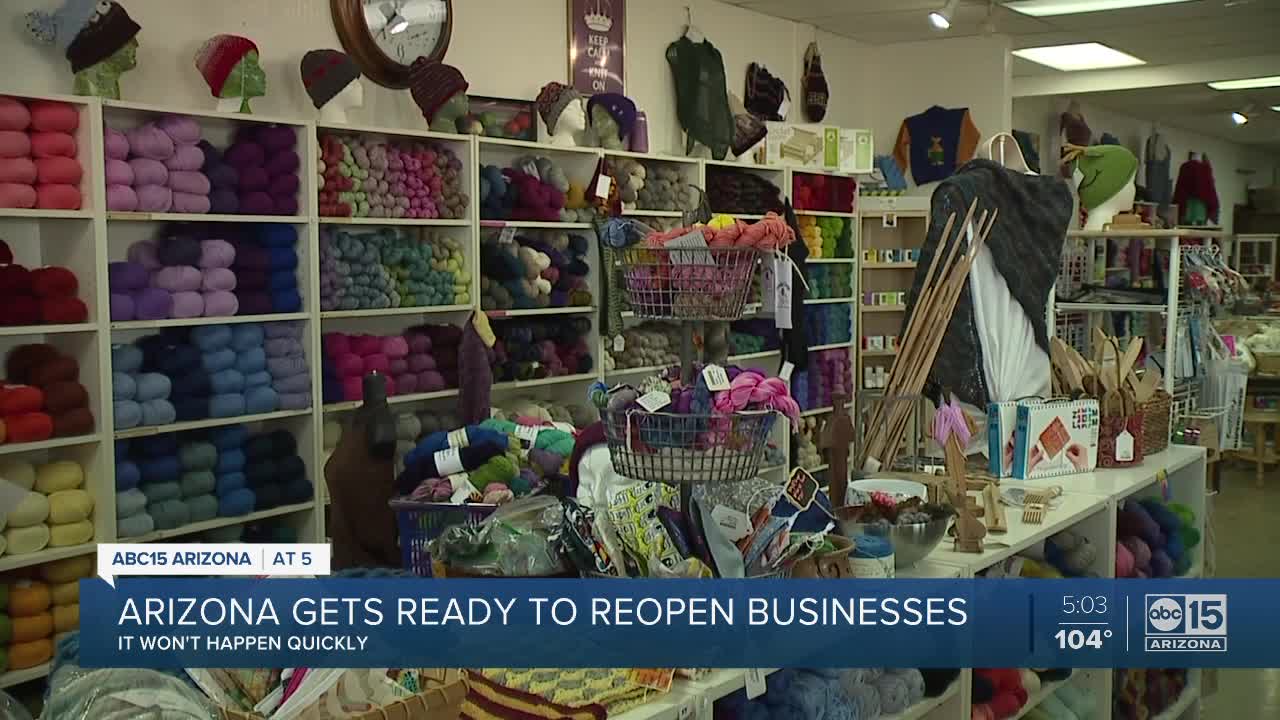 Arizona gets ready to reopen businesses