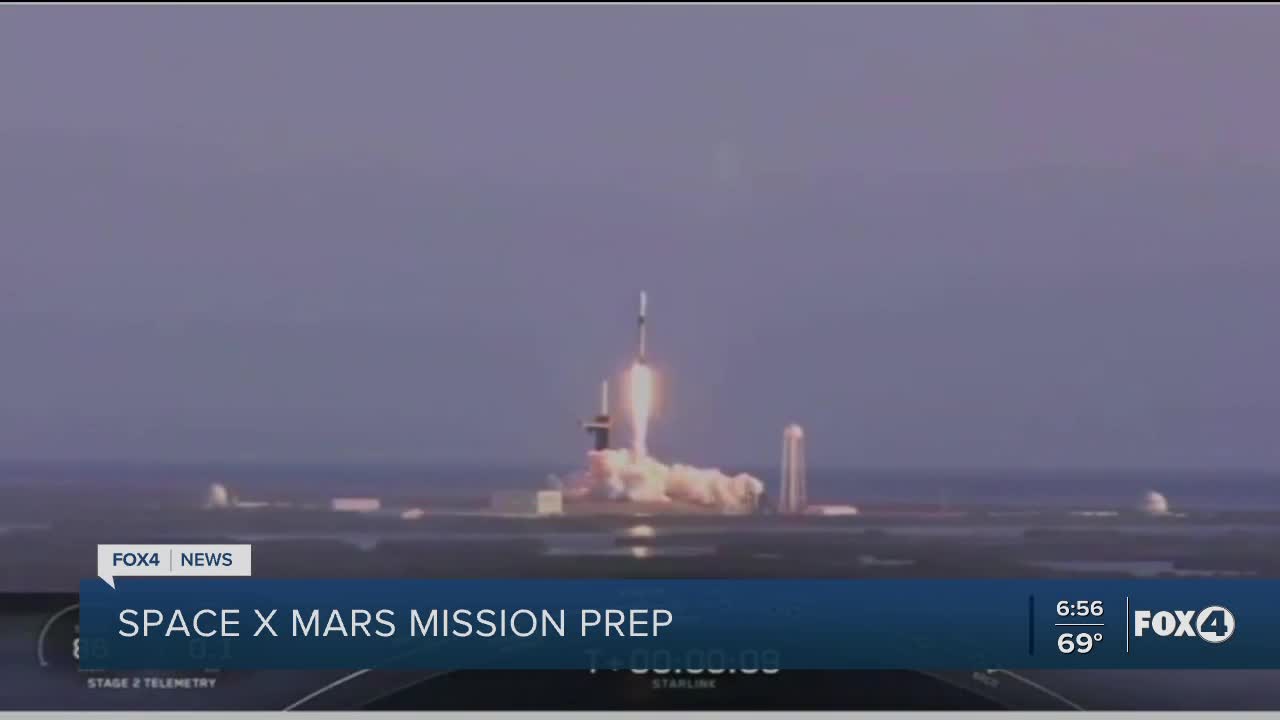 SpaceX Mars mission