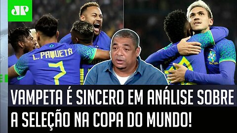 "QUER APOSTAR? A Seleção na Copa do Mundo VAI..." Vampeta É SINCERO em ANÁLISE!