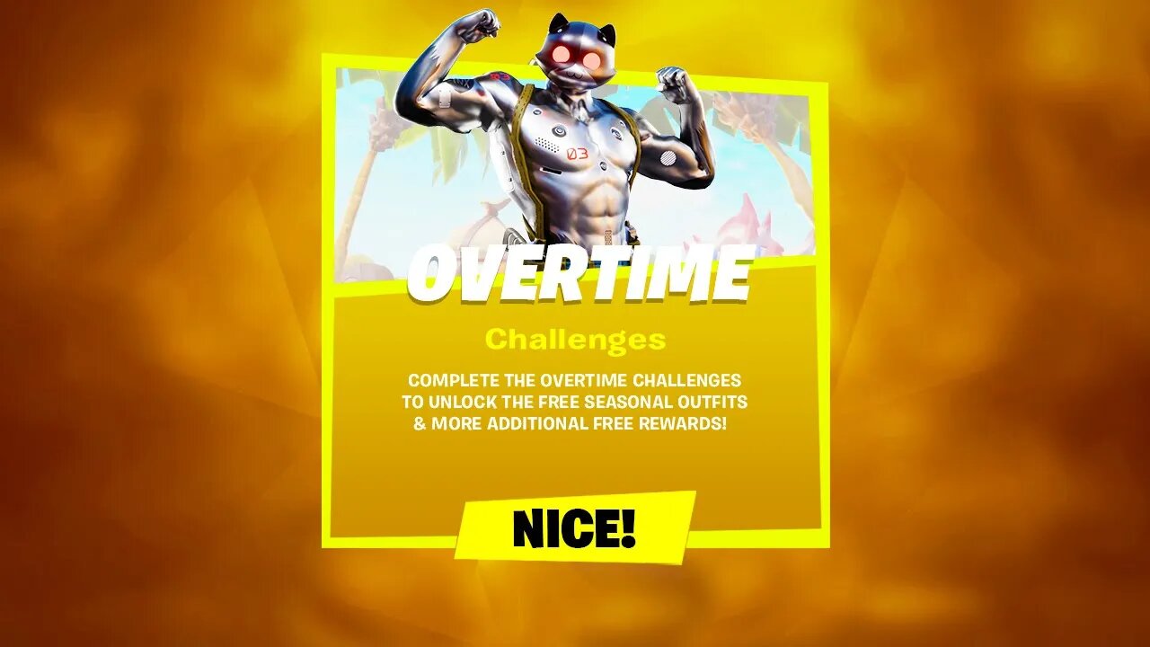 *NEW* OVERTIME Rewards in Fortnite!