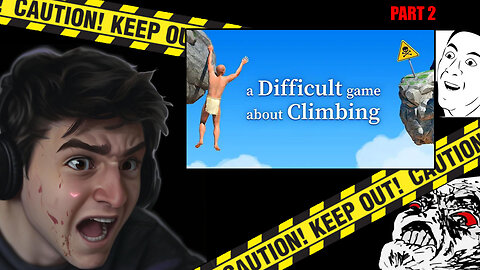 A Difficult Game About Climbing! Why Do We Fall Bruce? - Part 2