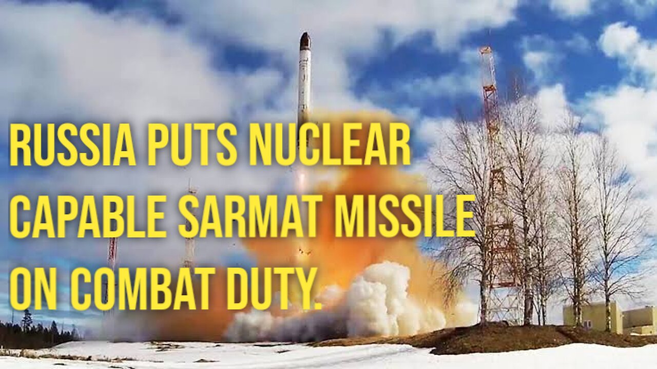 Russia-Ukraine War_ RS-28 Sarmat Missile and Depleted Uranium Ammunition