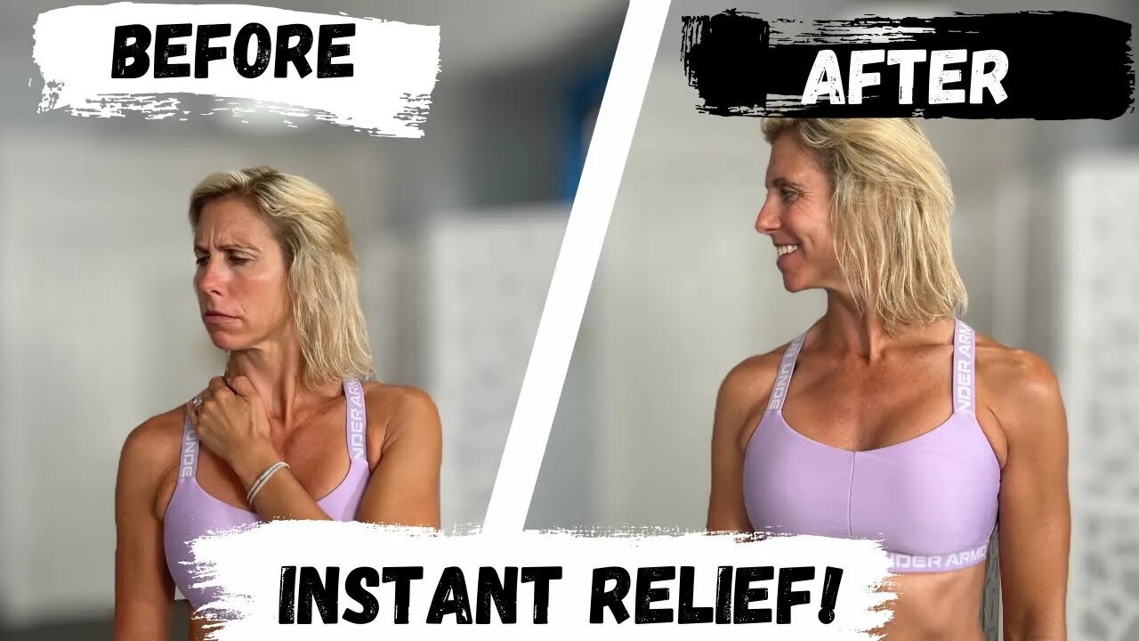 Quick Stiff Neck Fix To Get You Out Of Pain