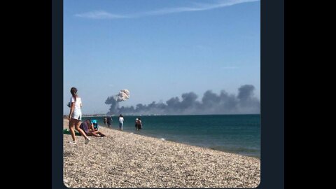 Serious Escalation! Crimea Airbase Blast: Attack? Sabotage? Or Just Detonation Of Ammunition