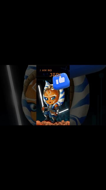 I Finished the AHSOKA Chibi🔵💎 #artwork #chibi #drawing #ahsoka #starwars #copic #disney