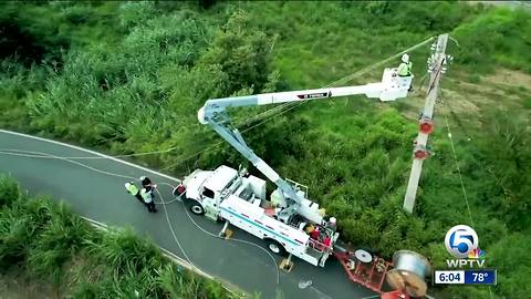 FPL workers return from Puerto Rico