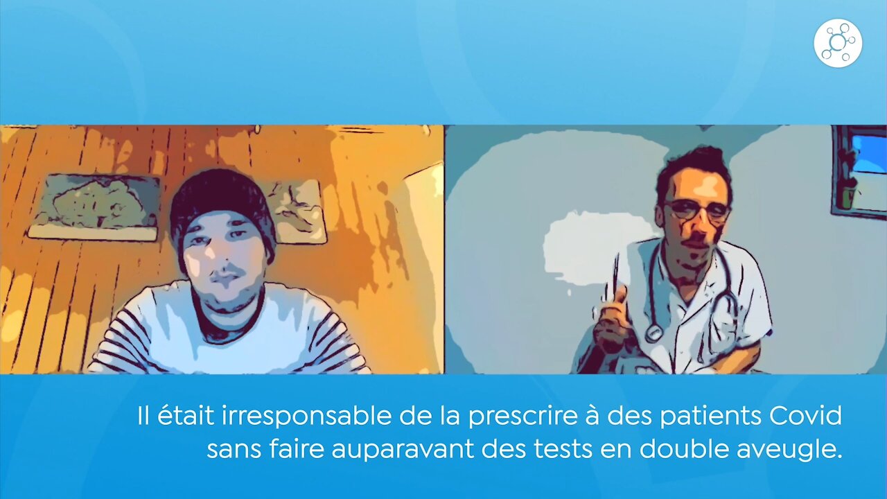 La Téléconsultation Vaccinale d'Albert et son Médecin Dr Poussa, avec Louis Fouché et Un être humain