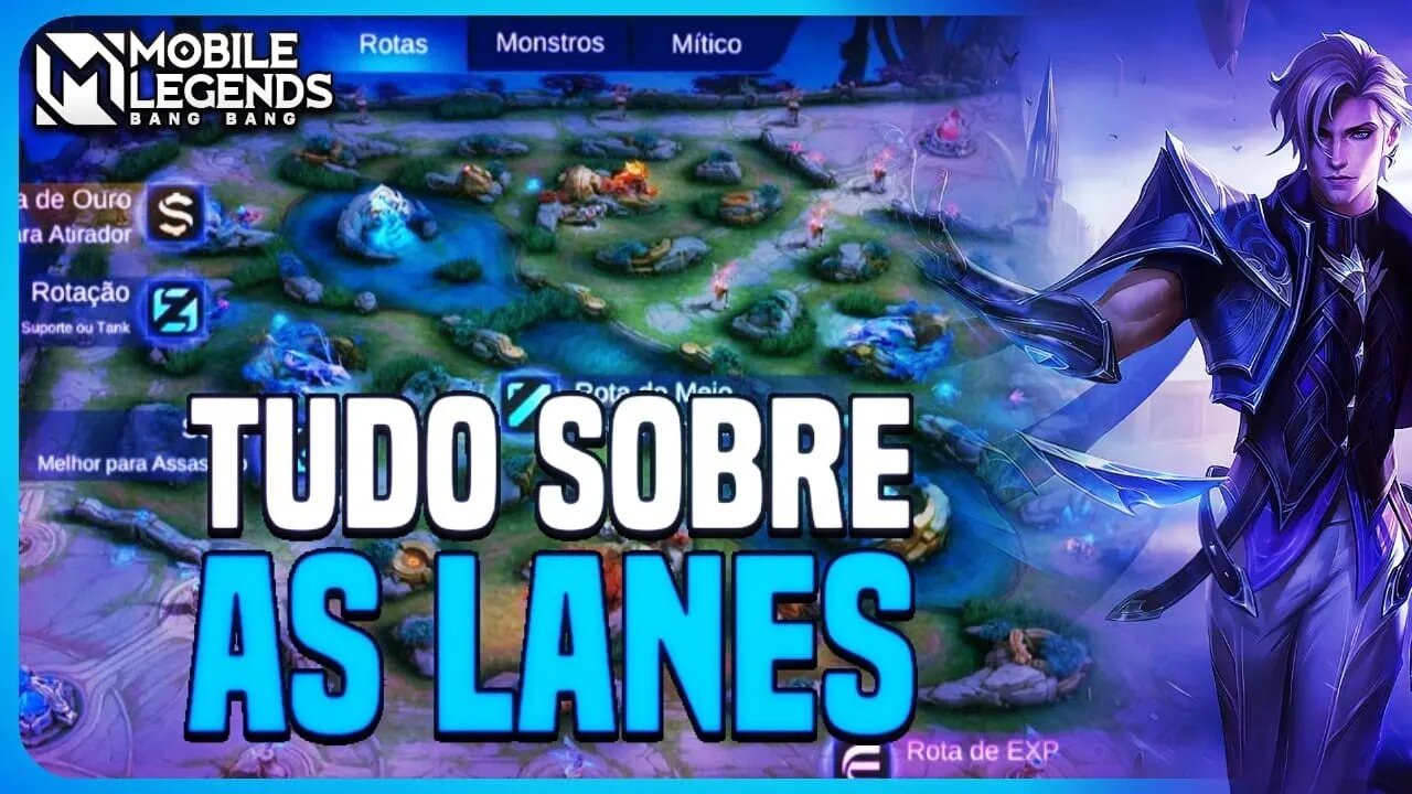 TUDO SOBRE AS 5 LANES DO JOGO - ACADEMIA MOBILE LEGENDS #2