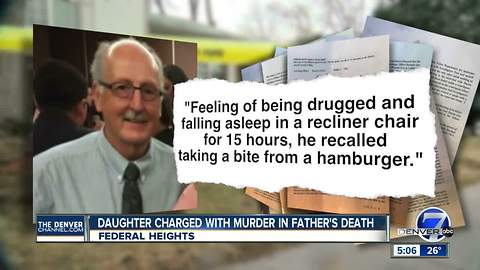 Affidavit: Federal Heights man felt drugged, disappeared days later; daughter charged with murder