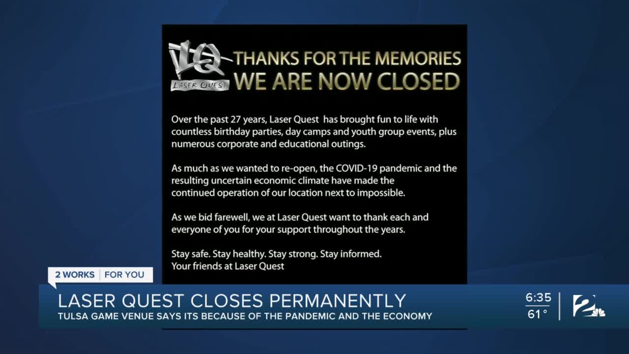 Laser Quest closes permanently