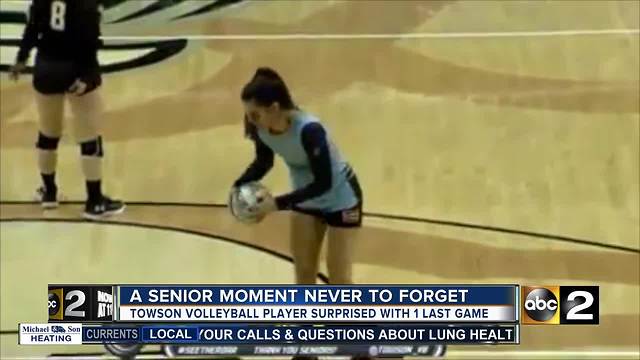 A senior moment never to forget