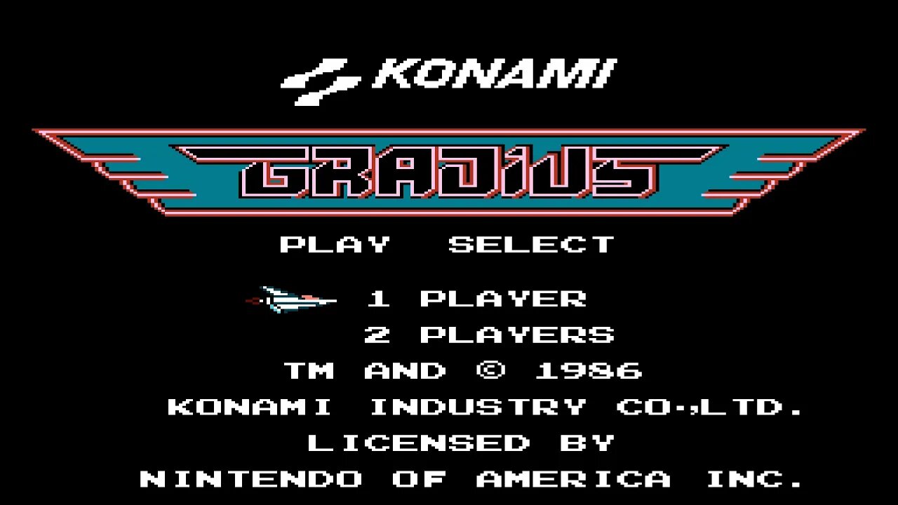 Gradius (Full Game) [NES]