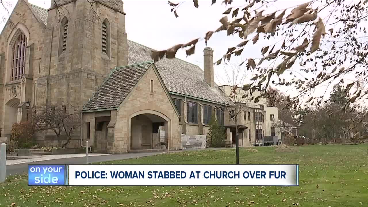 Woman who allegedly stabbed woman inside church was charged in 2012 for hiring hit man to kill fur-wearer