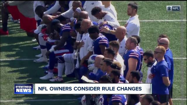 Local reaction to making NFL players stand