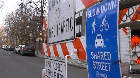 Neighbors who live near shared streets would like to see barricades stay into 2021