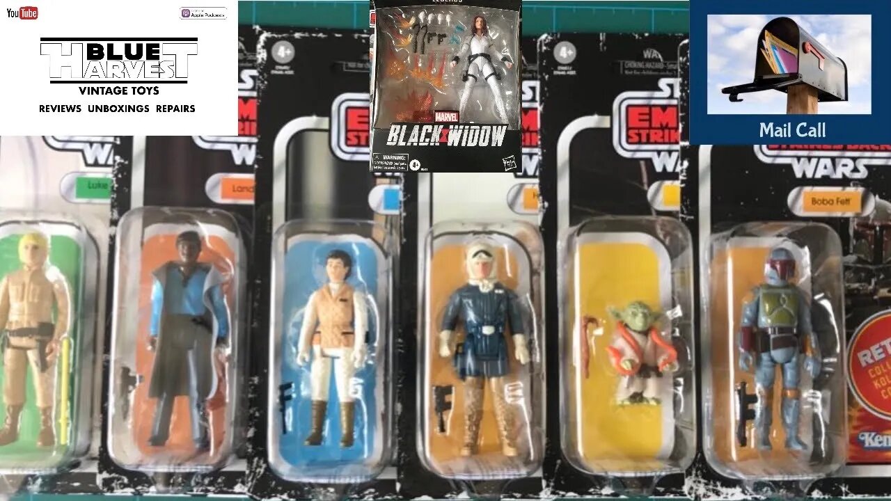 EPIC HASBRO STAR WARS RETRO COLLECTION WAVE 2 MAIL CALL