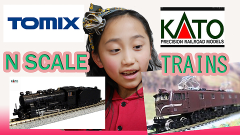 JAPANESE N SCALE MODEL TRAIN - Kato Train & Tomix Train Set