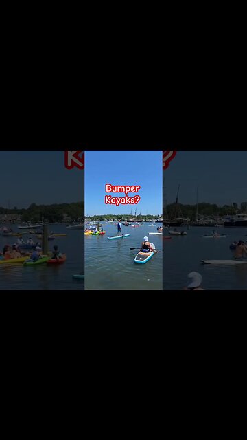 A floating concert on the river, it was a good day 🚣‍♂️ #kayak #concert #paddleboard