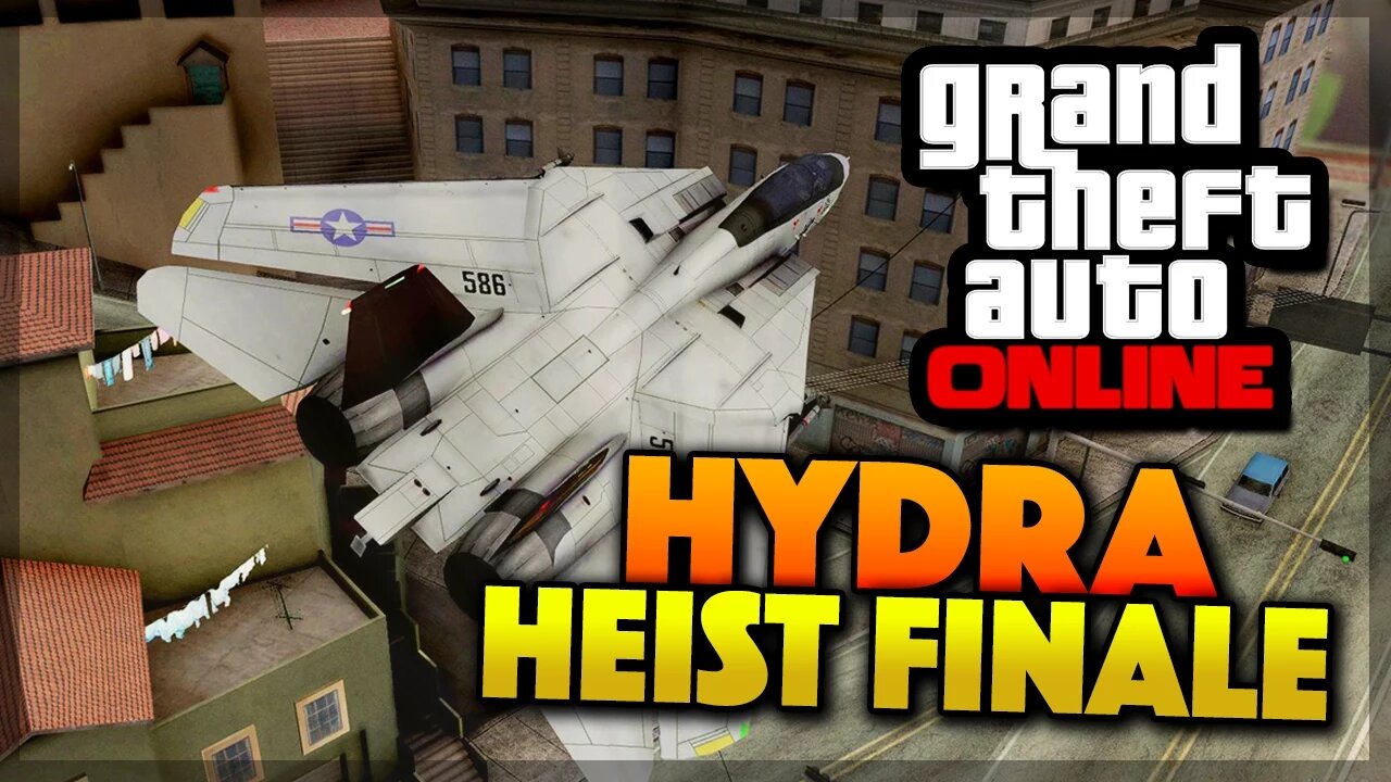 GTA 5 Online Heist DLC Unlock Hydra & Heist Finale (GTA 5 Gameplay)