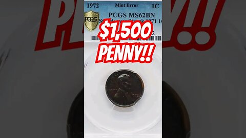 $1,500 Penny SOLD! Have One? #coin