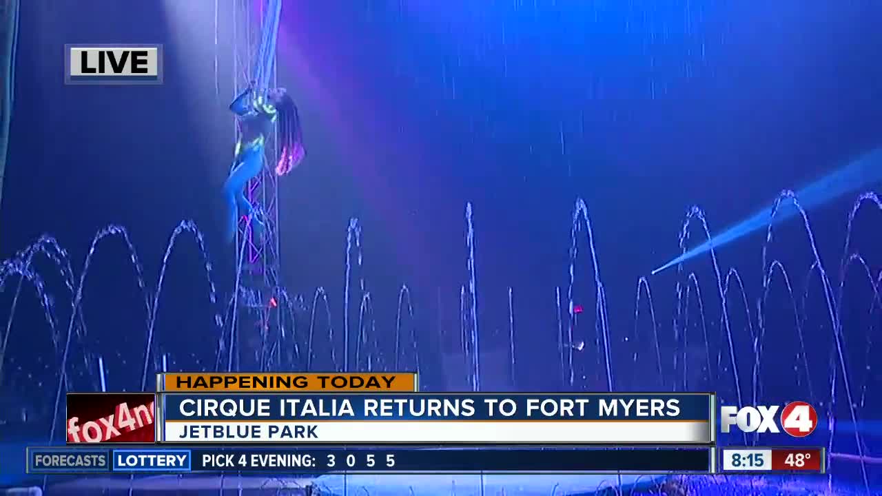 Cirque Italia Returns to Fort Myers with New Show