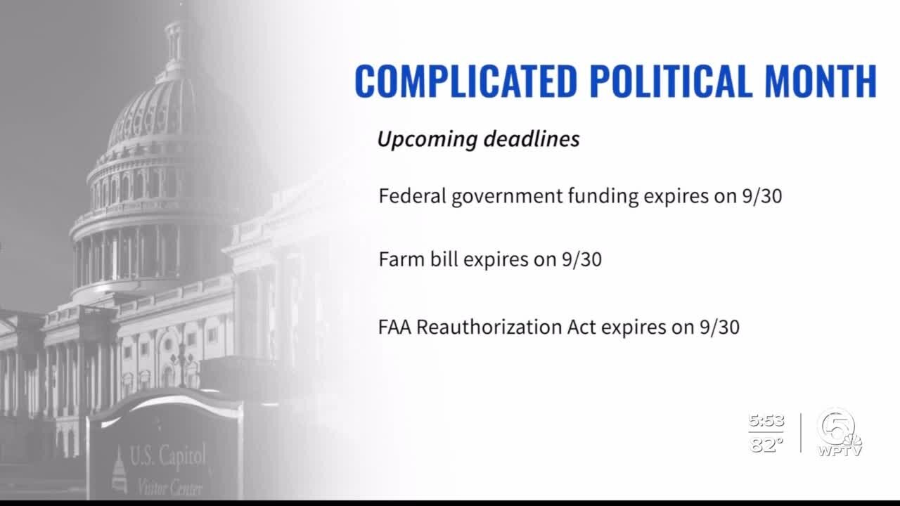 Congress returns to try to prevent a government shutdown