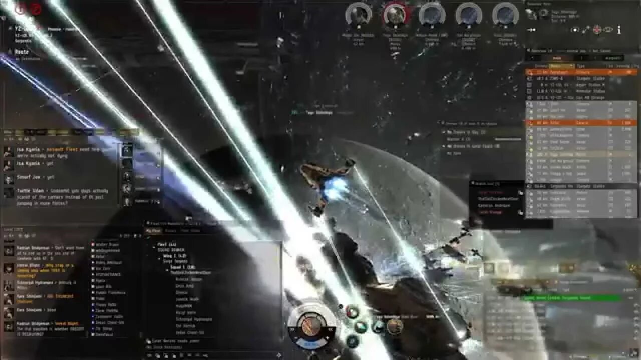 Eve Online: Battle on the YZ-LQL Undock!