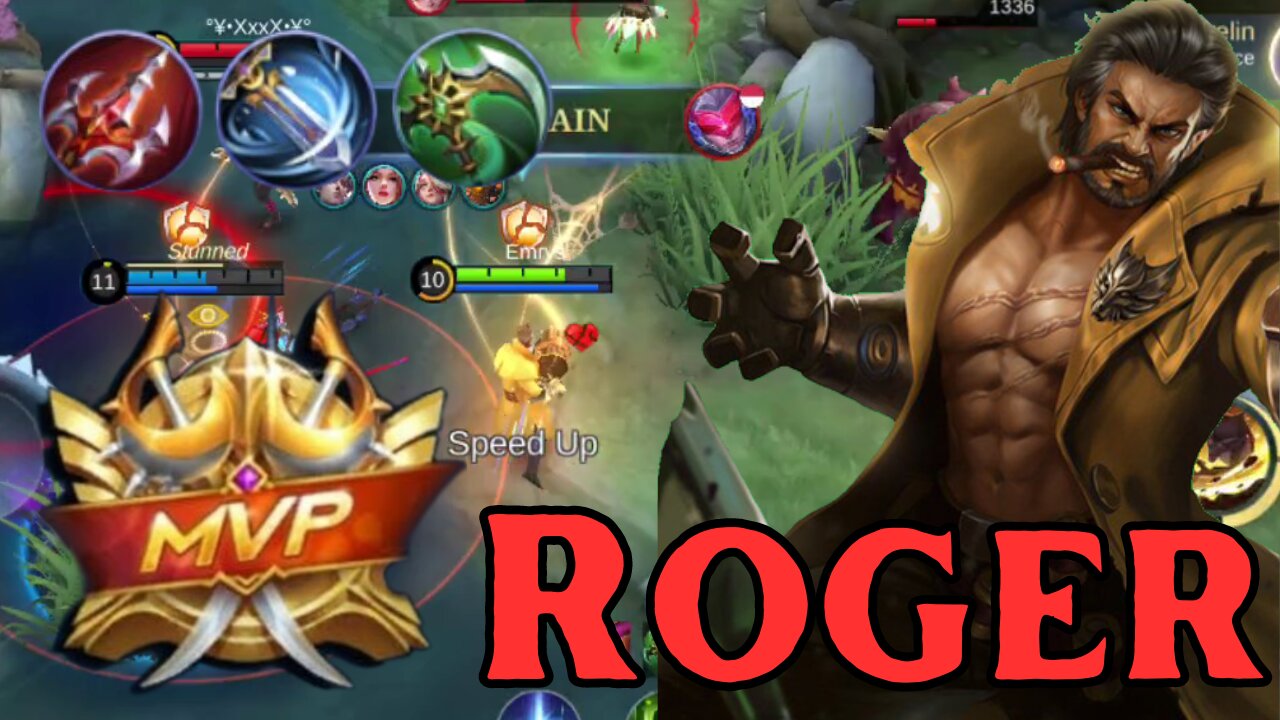 9 Kills + MVP!! Roger - Jungle Build! | MLBB | Mobile Legends | Mobile Legends: Bang Bang |