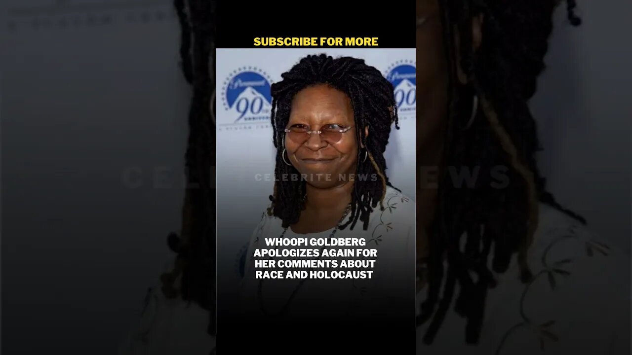 Whoopi Goldberg Apologizes Again